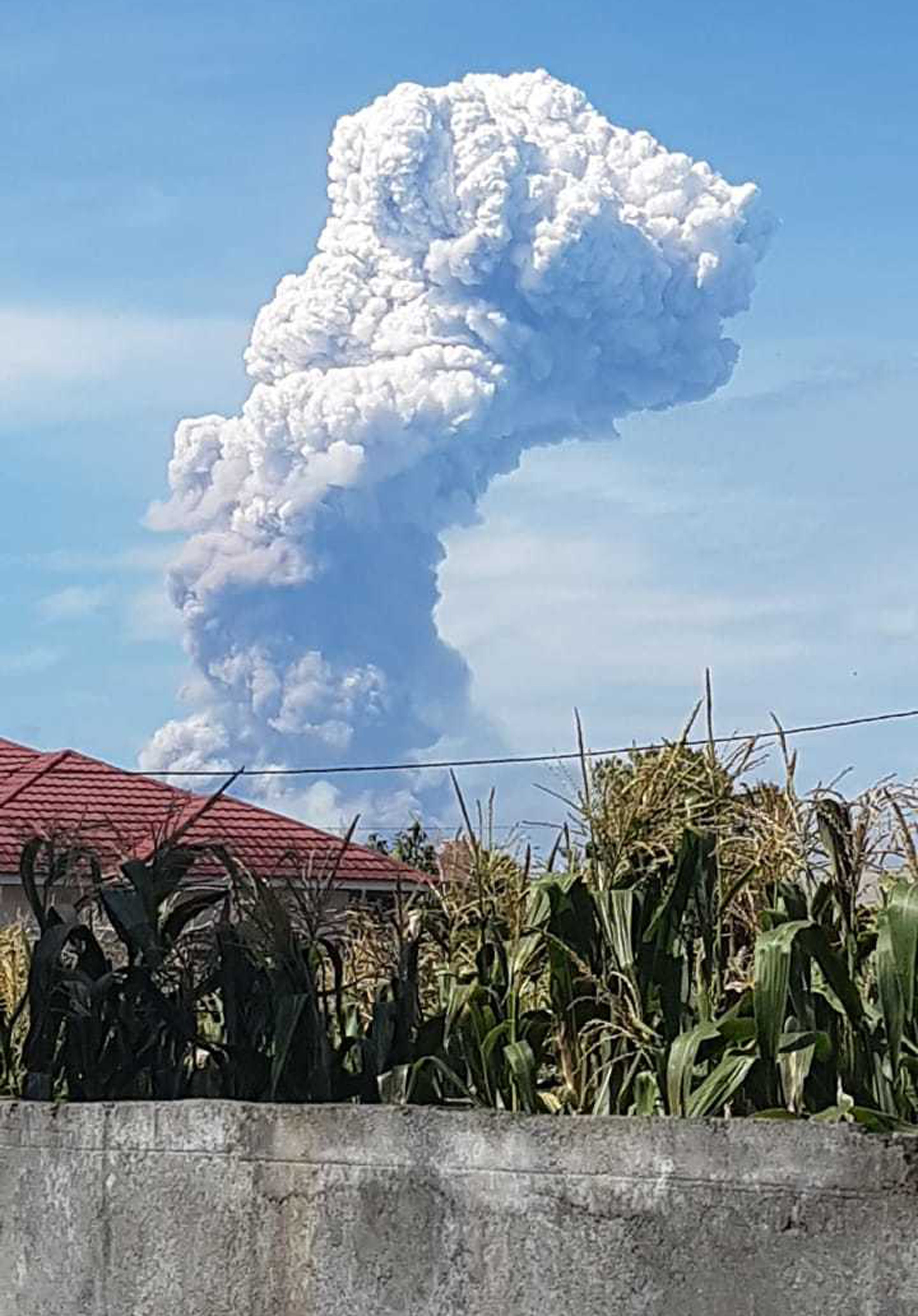 Volcano erupts on same Indonesian island as earlier quake – The North