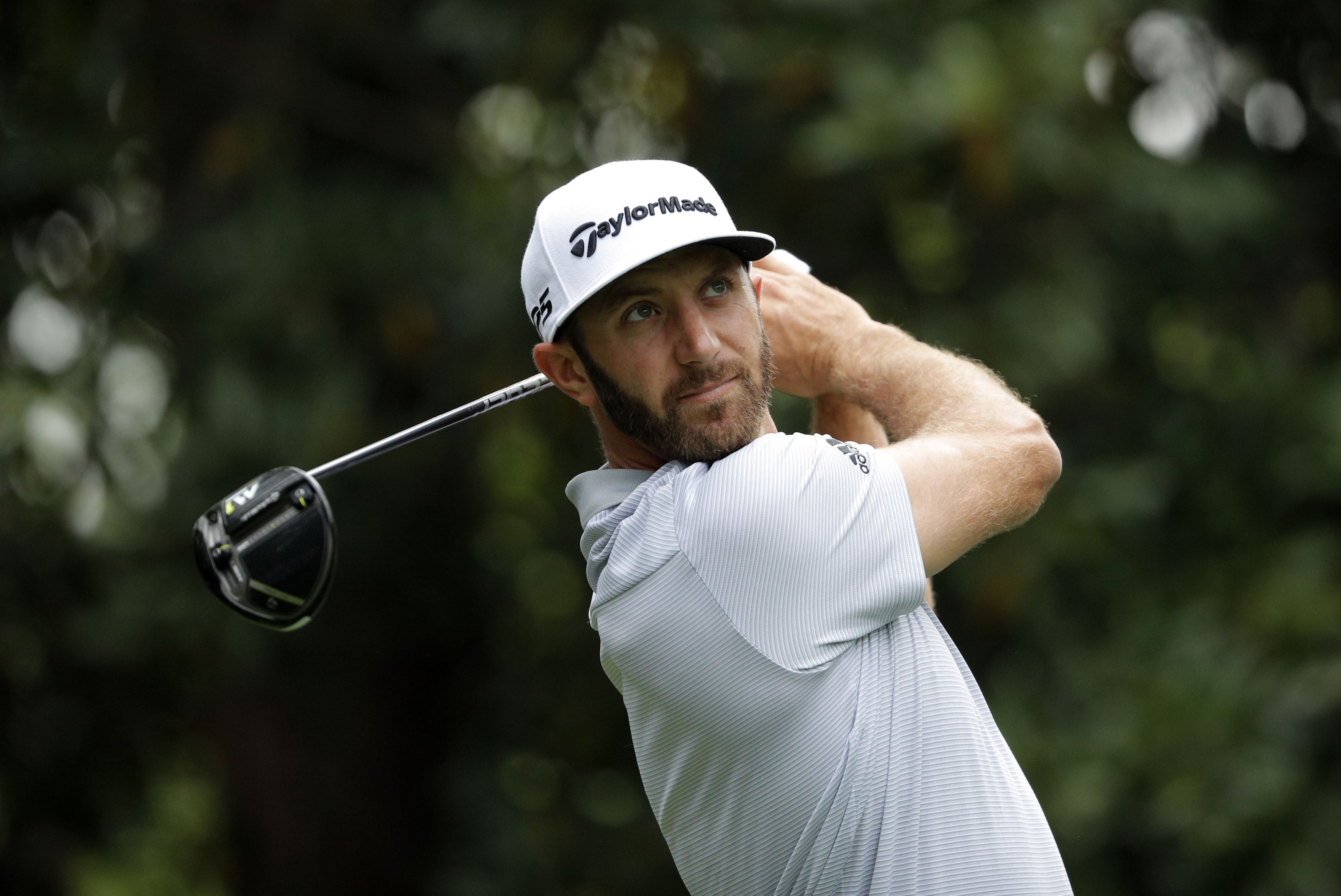 dustin johnson fall