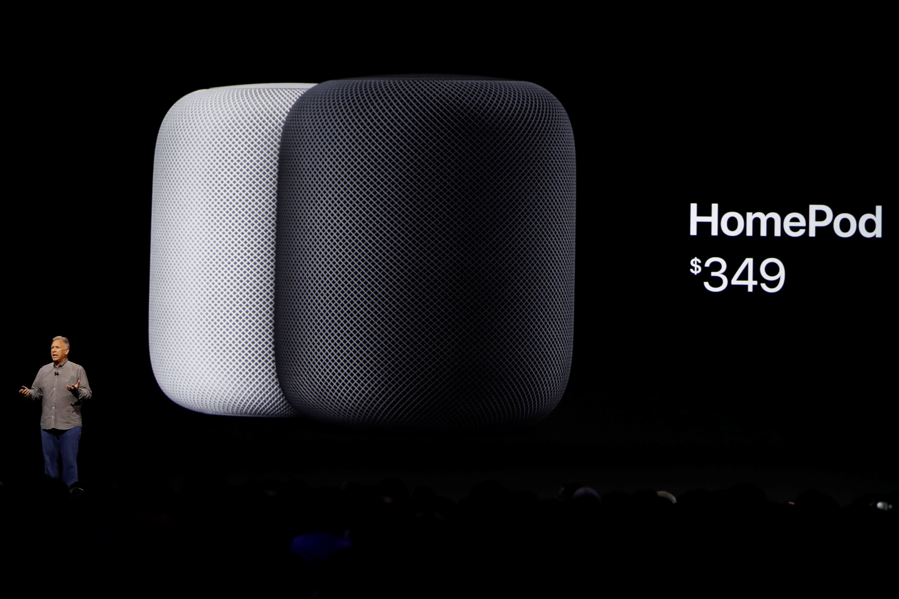 Apple debuts HomePod speaker to bring Siri into the living room The