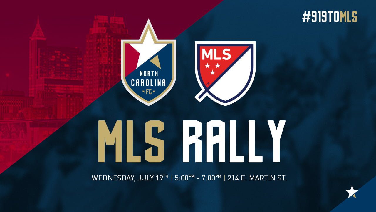 NCFC to hold public rally as MLS executives visit Triangle The North