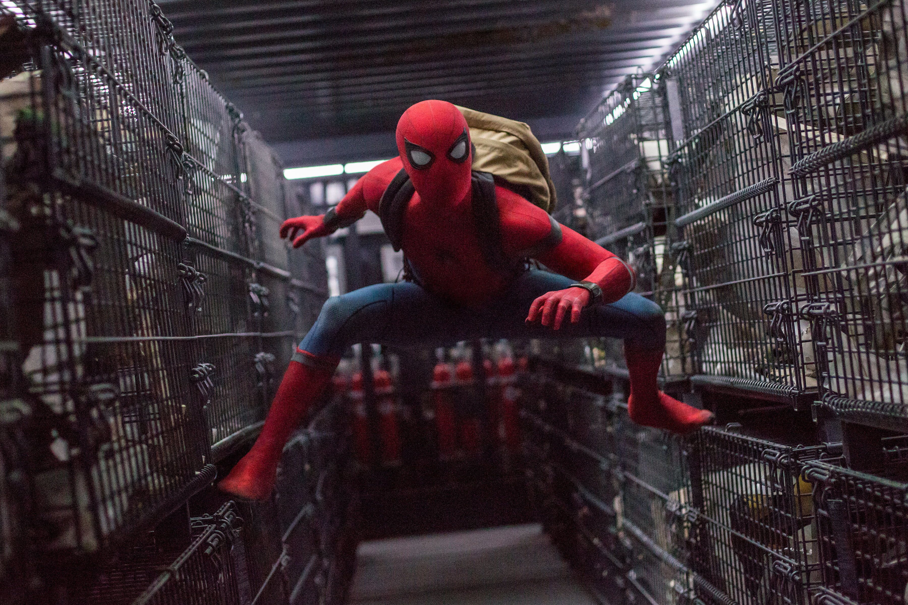 Tom Holland stars as Spider-Man in Columbia Pictures’ “Spider-Man: Homecoming.”