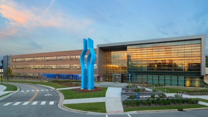 Blue Cross Blue Shield of North Carolina headquarters in Durham. N.C.