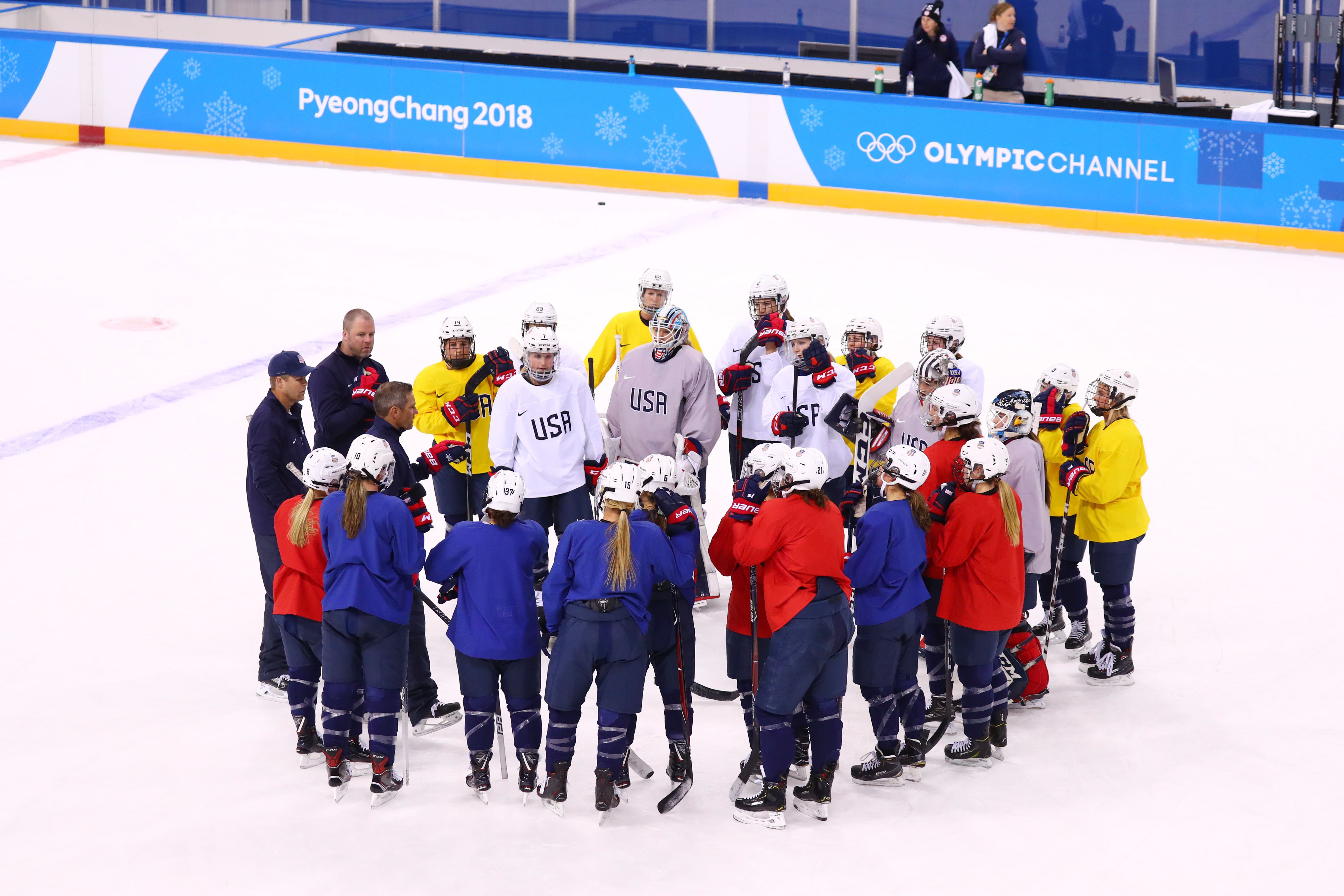 Olympics: Women’s Ice Hockey Training