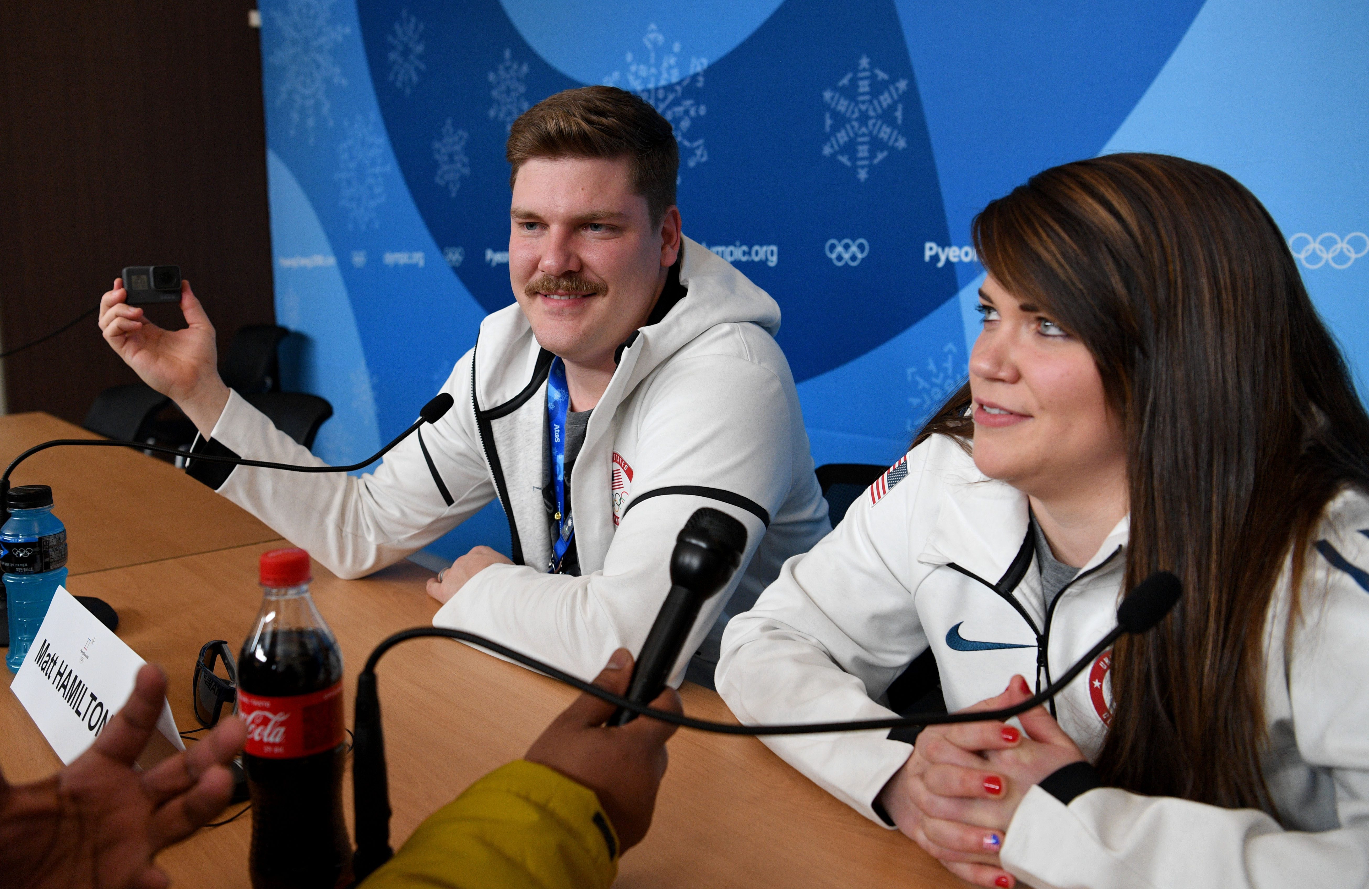 Olympics: Team USA curling mixed doubles
