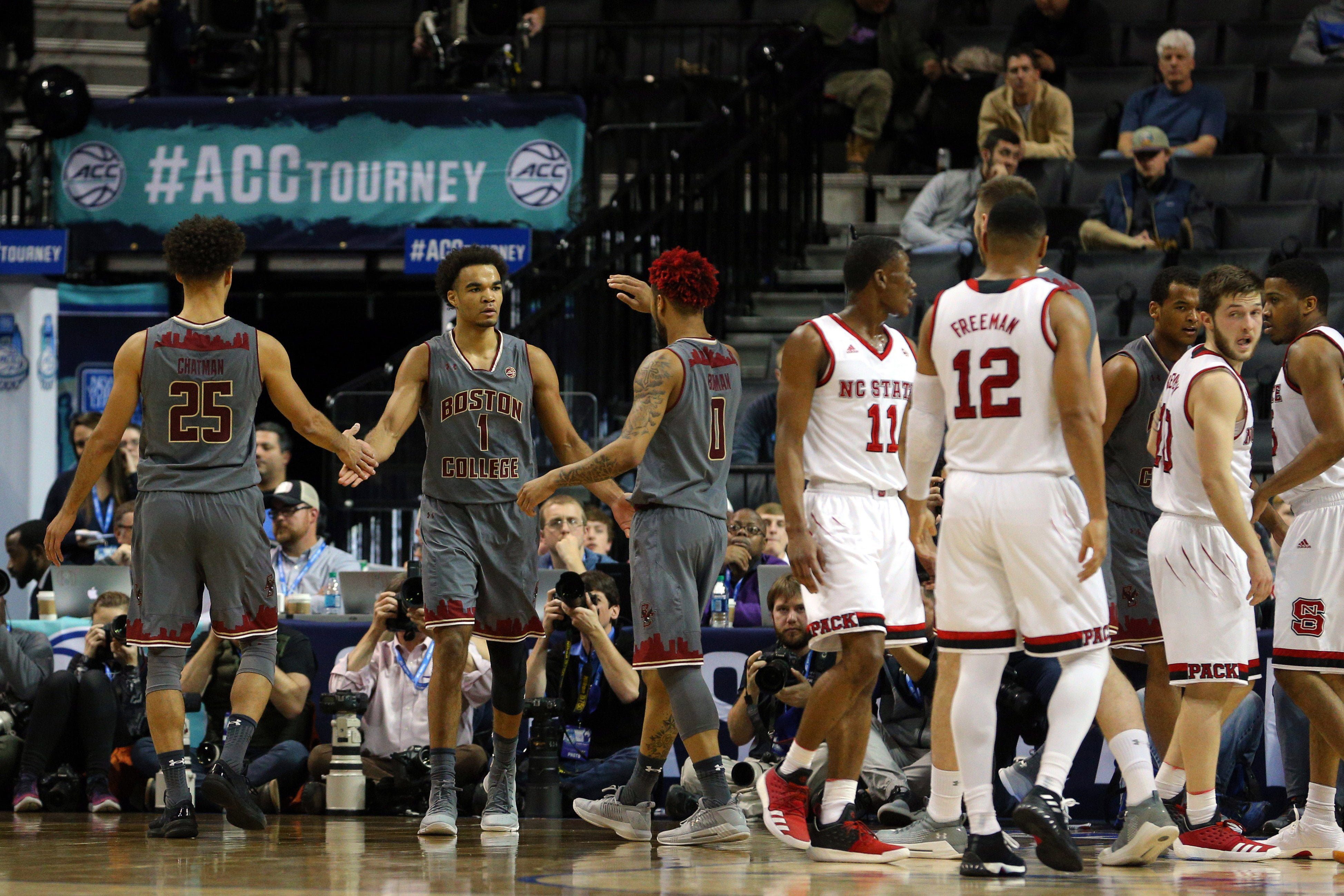 NCAA Basketball ACC Conference TournamentNC State vs Boston College