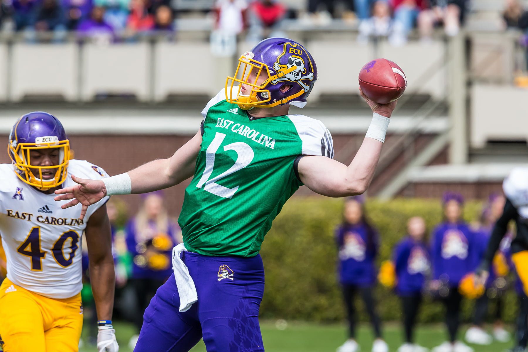 Holton Ahlers ECU spring game The North State Journal
