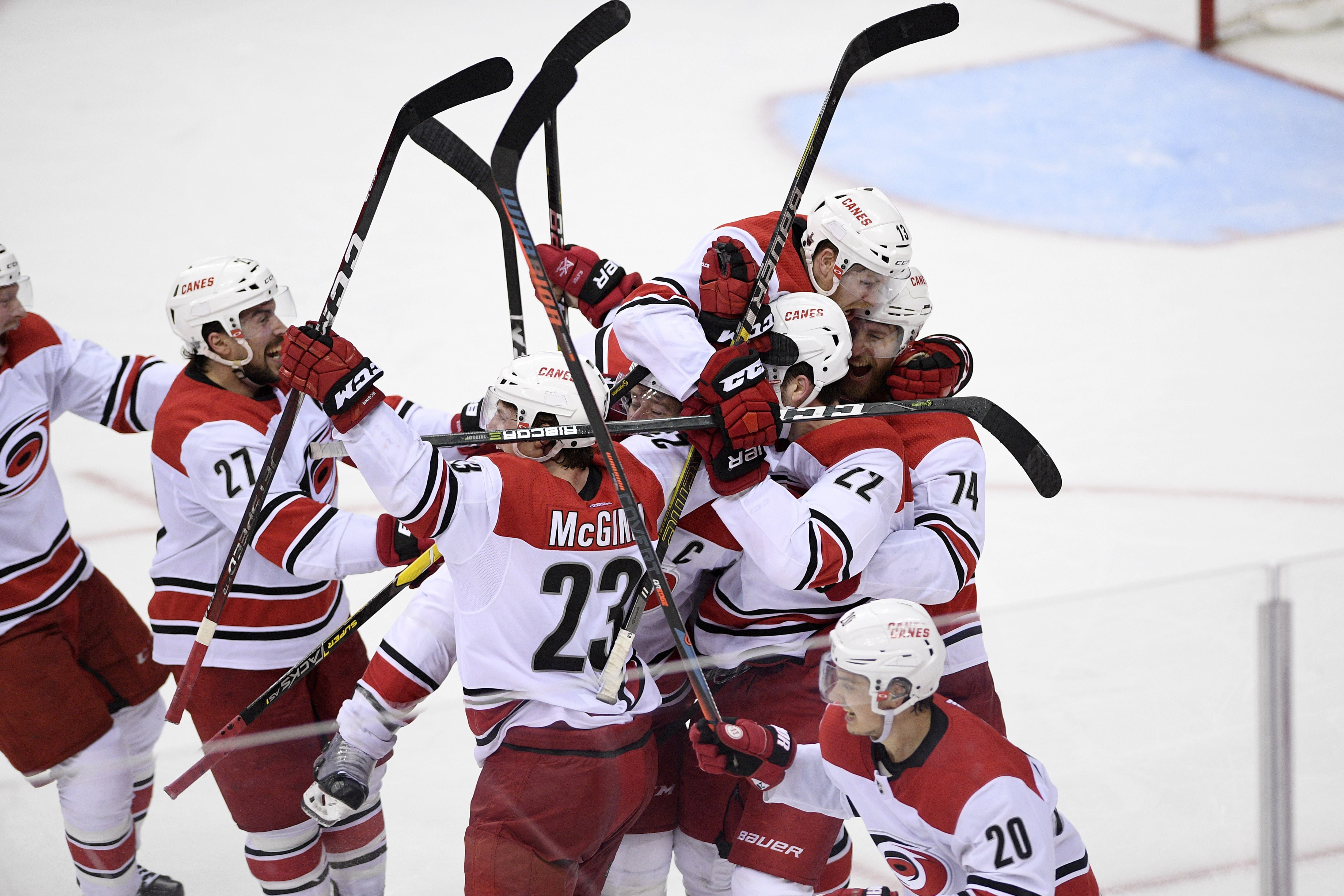 Hurricanes cut series deficit in half with dominant game three, Sports