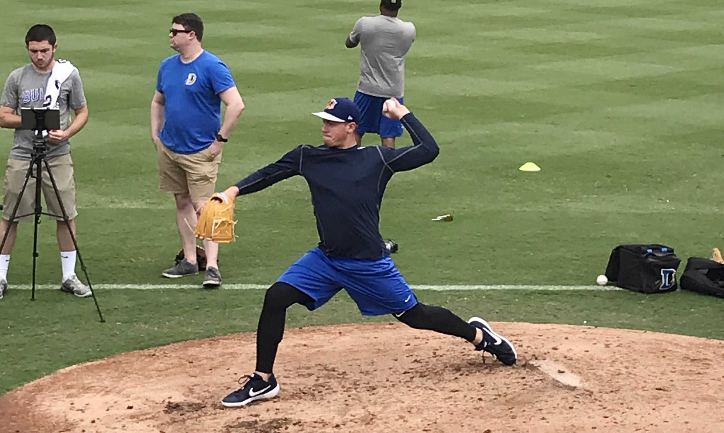 Brendan McKay hitting, not pitching, at Rays camp