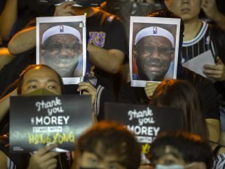 Hong Kong Protests Lebron James