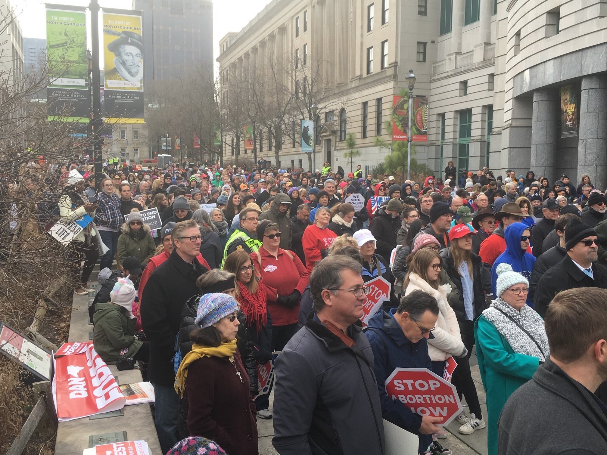 Annual March for Life rallies in Raleigh against abortion The North
