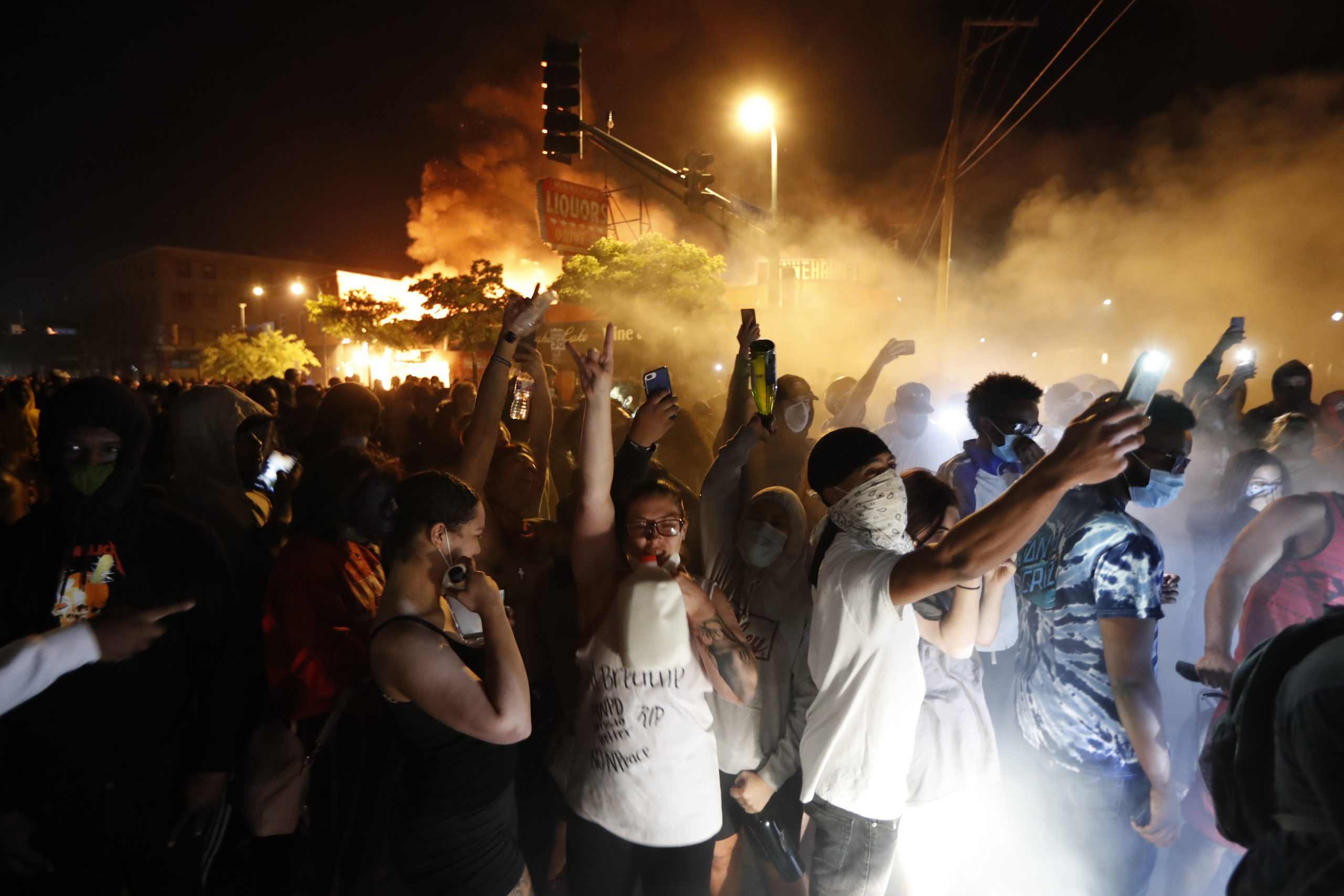 minneapolis-police-station-torched-during-protest-the-north-state-journal