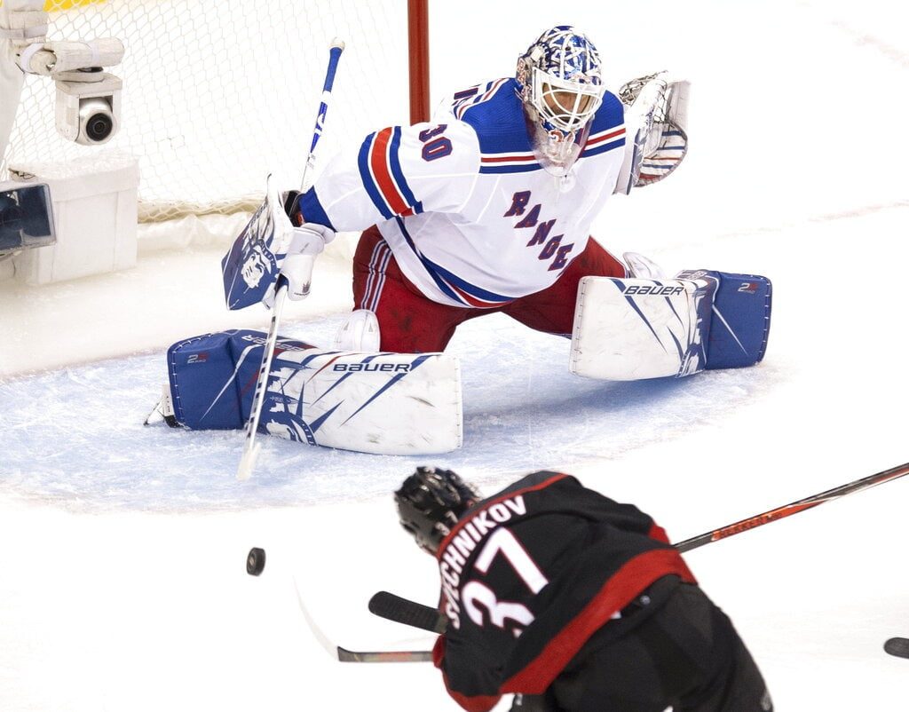 NHL playoffs: Andrei Svechnikov has hat trick; Hurricanes top Rangers
