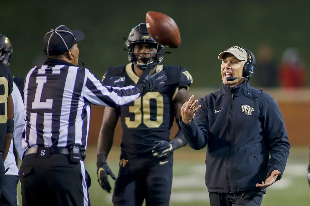 Dave Clawson On Being Away From Family, ‘having A Blast’ With Wake’s ...