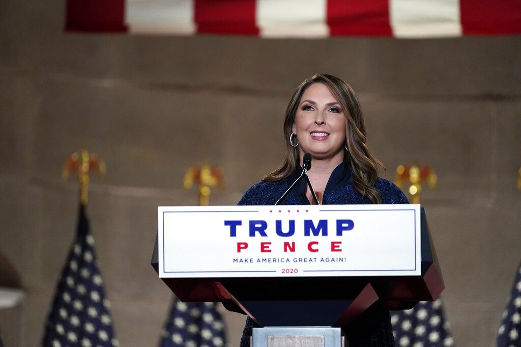 RNC chairwoman Ronna McDaniel discusses bus tour, campaign in NC stops ...