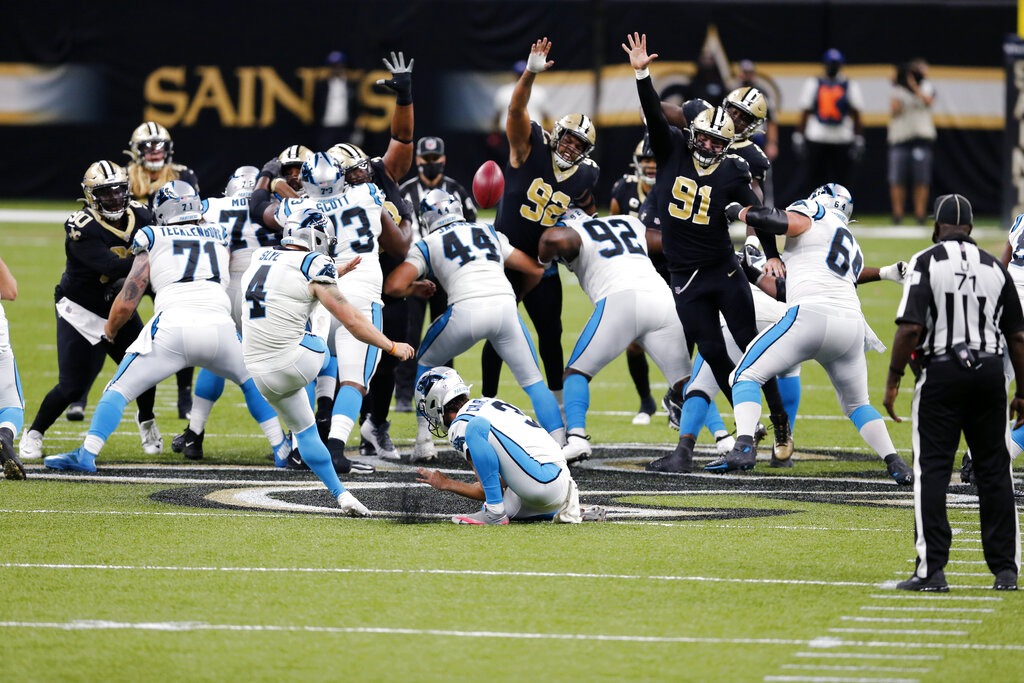 Just Short Panthers Miss Record Field Goal Lose To Saints The North State Journal