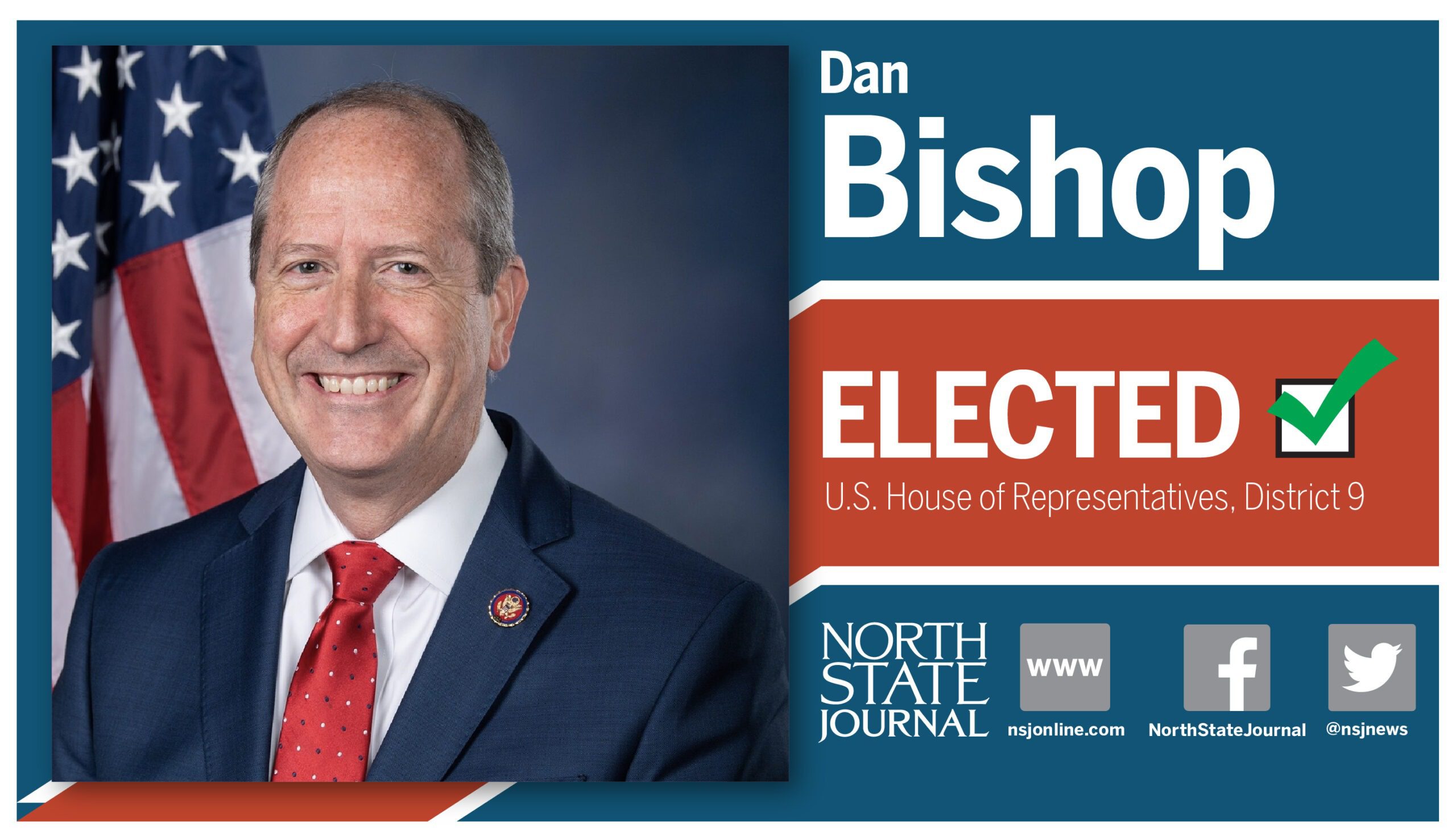 Republican Dan wins NC 9th US Congressional District race The