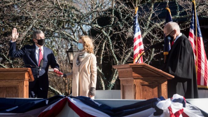 Cooper sworn in to second term as governor