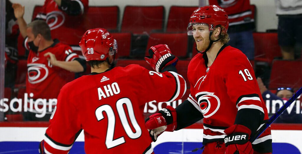 They said it: Brind'Amour, Hamilton, Aho on overtime loss - Canes