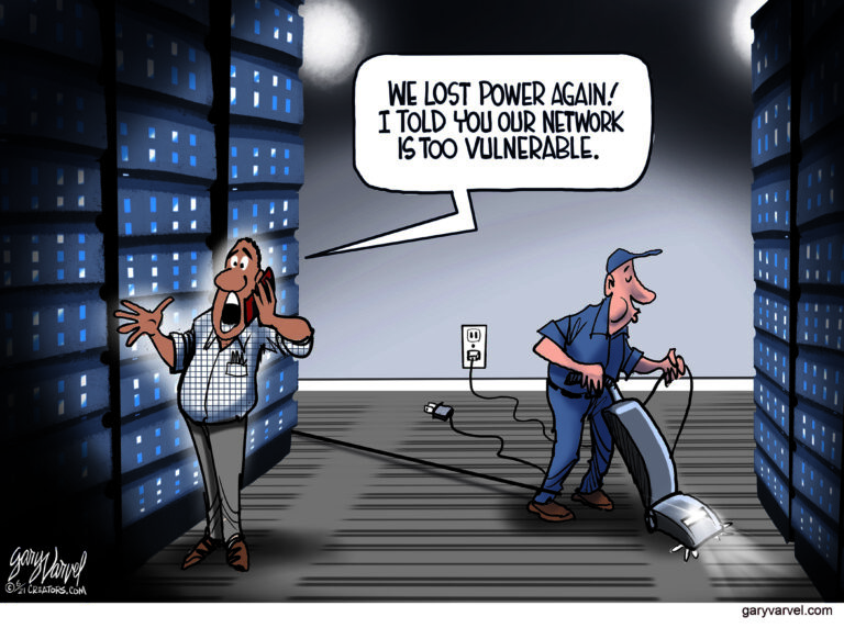 Editorial Cartoon – Cybersecurity | The North State Journal