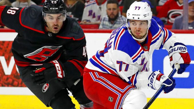 Tony DeAngelo has played his last game for the Rangers