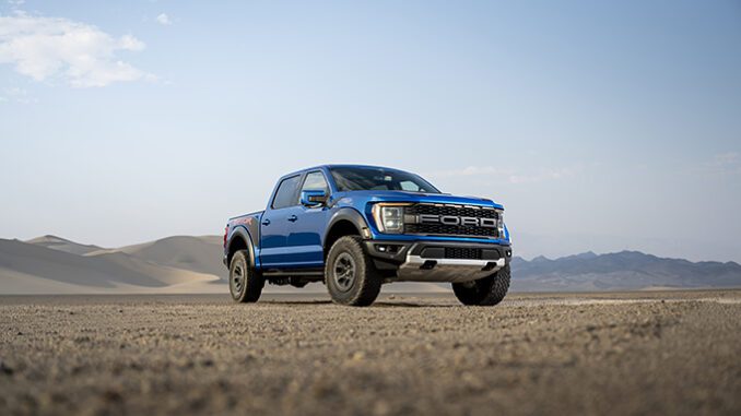 Ford F-150 Raptor, Dumont Dunes CAPhoto: James Lipman