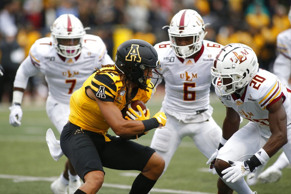 Corey Sutton Wide Receiver Appalachian State