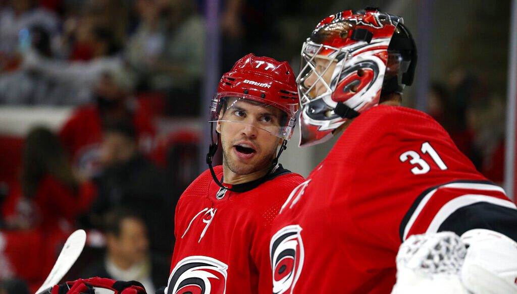 42-year-old pulled out of crowd to make NHL debut  and wins game, Carolina Hurricanes