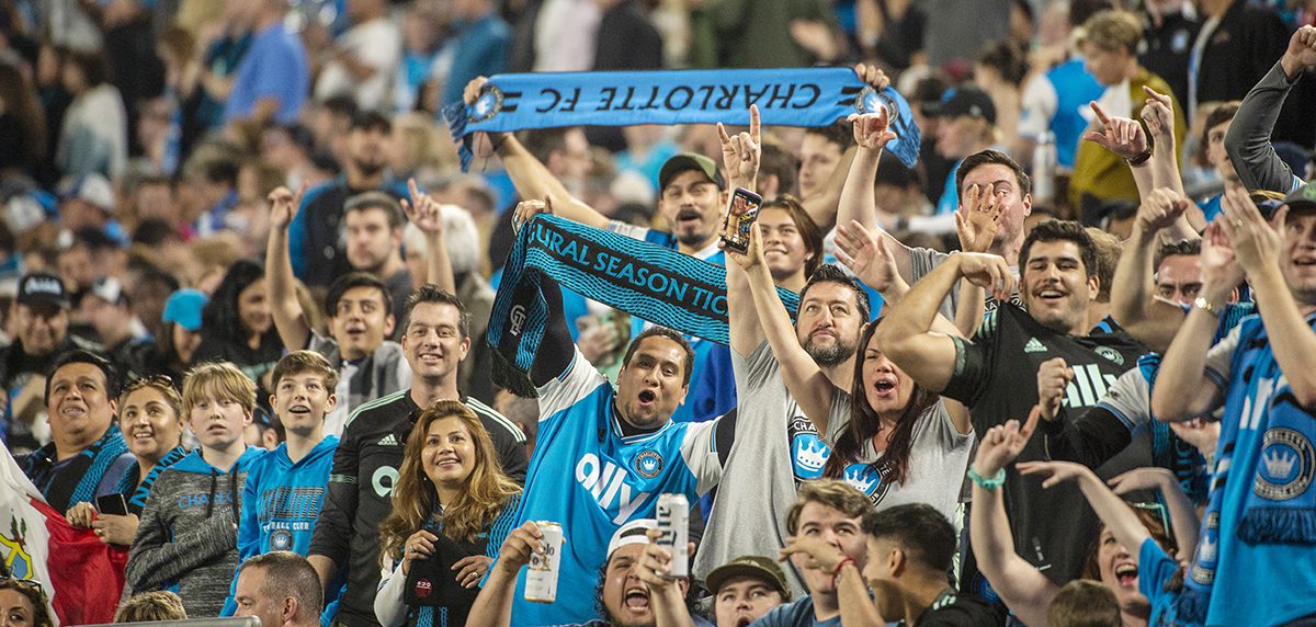 Charlotte FC sets MLS crowd record of 74,479 in home debut (photos) - NBC  Sports