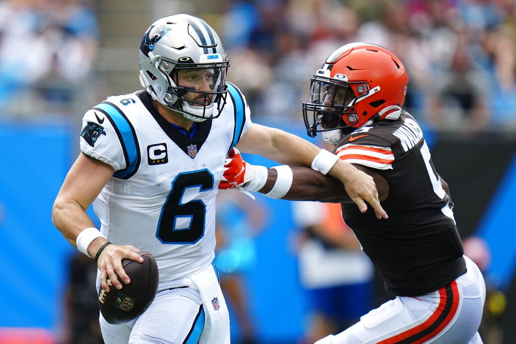 Browns Panthers Football