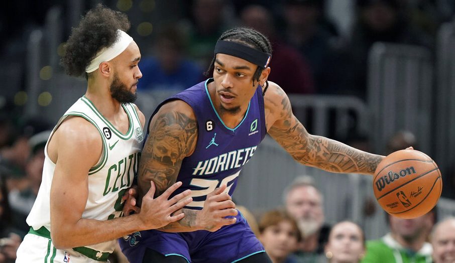 Hornets Celtics Basketball