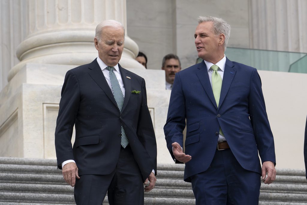 Joe Biden, Kevin McCarthy