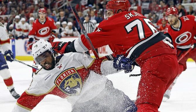 Hurricanes' head coach says team 'didn't lose four games' after getting  swept by Panthers