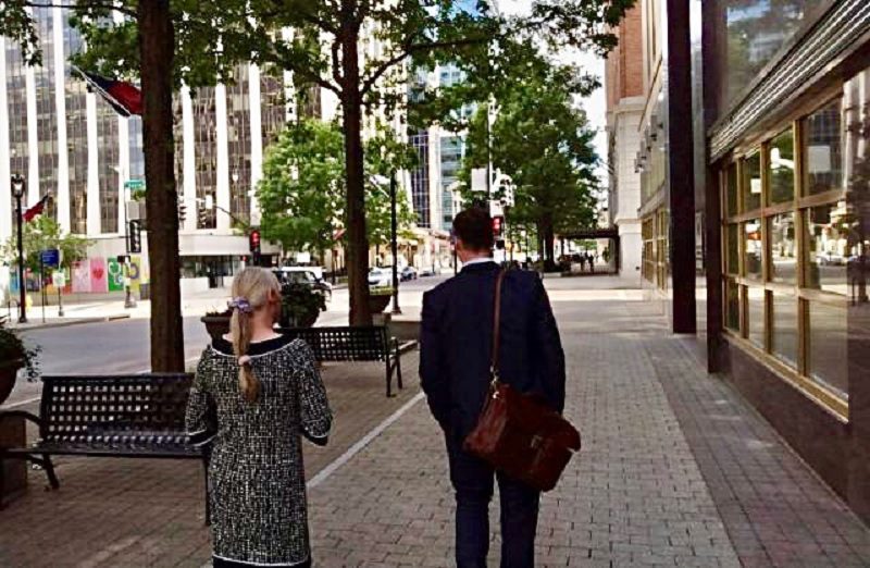 USSERY DEPARTS THE COURTHOUSE WITH ATTORNEY – MAY 5 2023 via @LanaWittFugh on Twitter
