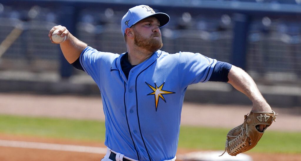 Tampa Bay Rays Spring Training Authentic Team Jersey - Light Blue in 2023