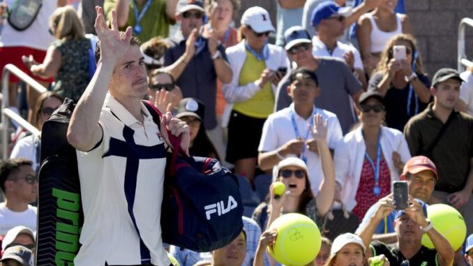US Open: John Isner ends career in fifth set tiebreak