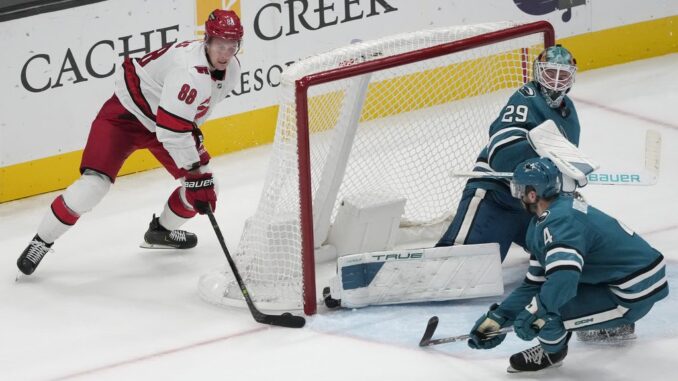 San Jose Sharks - Time for a rally in the third period with help