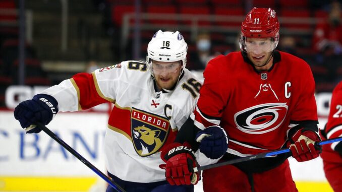 Hurricanes’ Slavin, Staal join Andersen as NHL award finalists | The ...