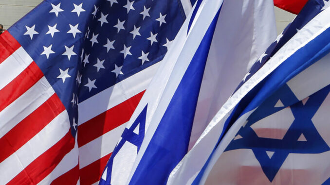 Israel, U.S. flag