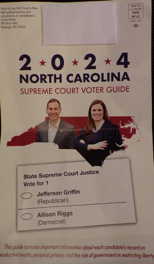 Supreme Court, Allison Riggs, Jefferson Griffin