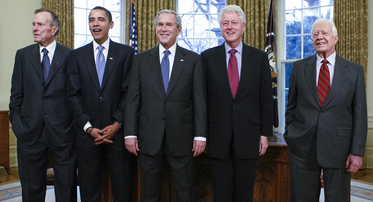 H.W. Bush,Barack W. Bush,Bill Clinton,Jimmy Carter