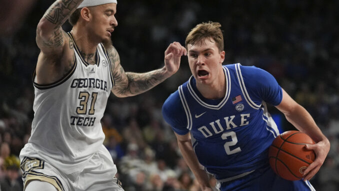 Duke Georgia Tech Basketball