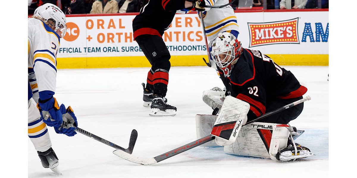 Bussi dazzles in Hurricanes’ 2-1 win over Sabres